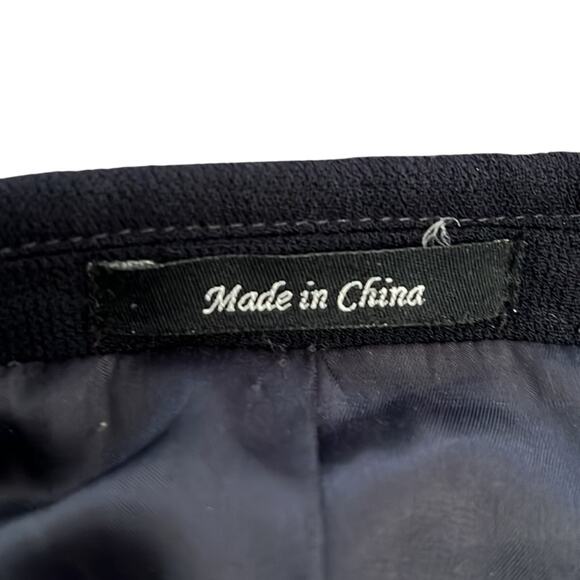 Vintage Calvin Klein Mens Classic Navy 3 Button Wool Blazer/Sports Coat Size 44R - Picture 3 of 13